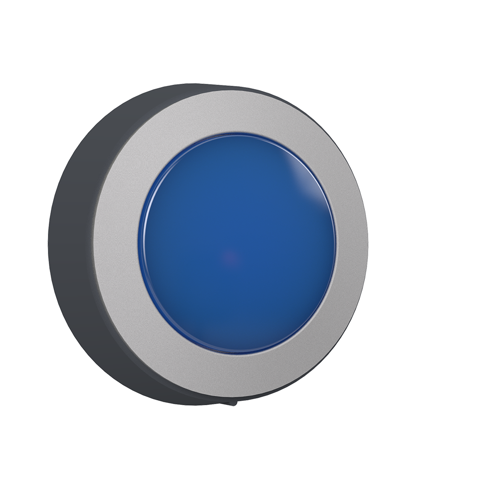 Button Blue P5