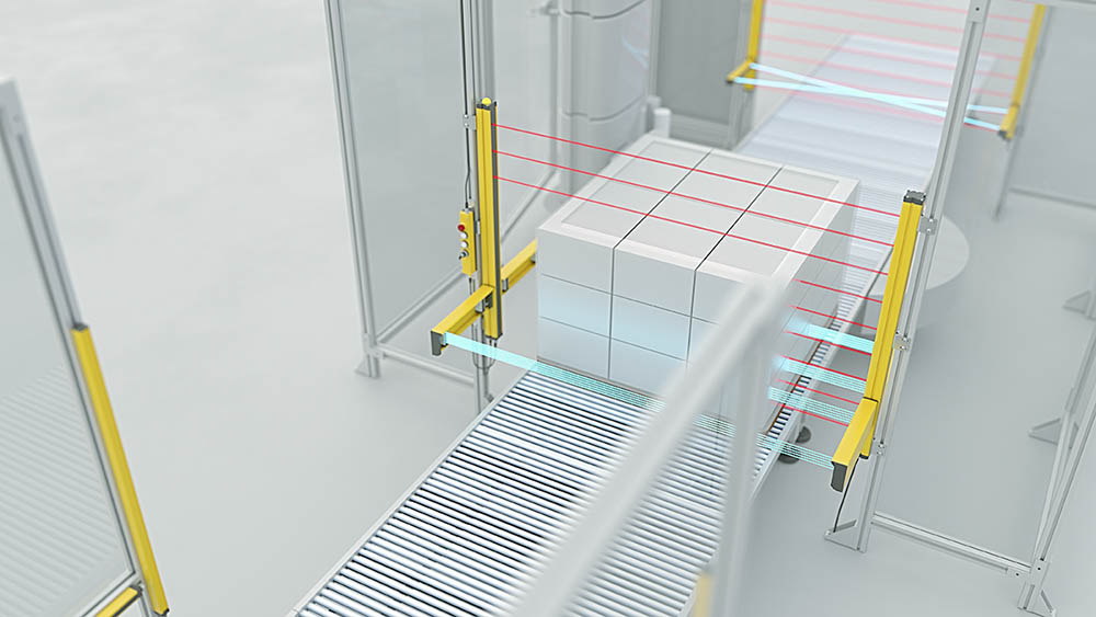 Safegate Muting Anwendung mit Safety Simplifier