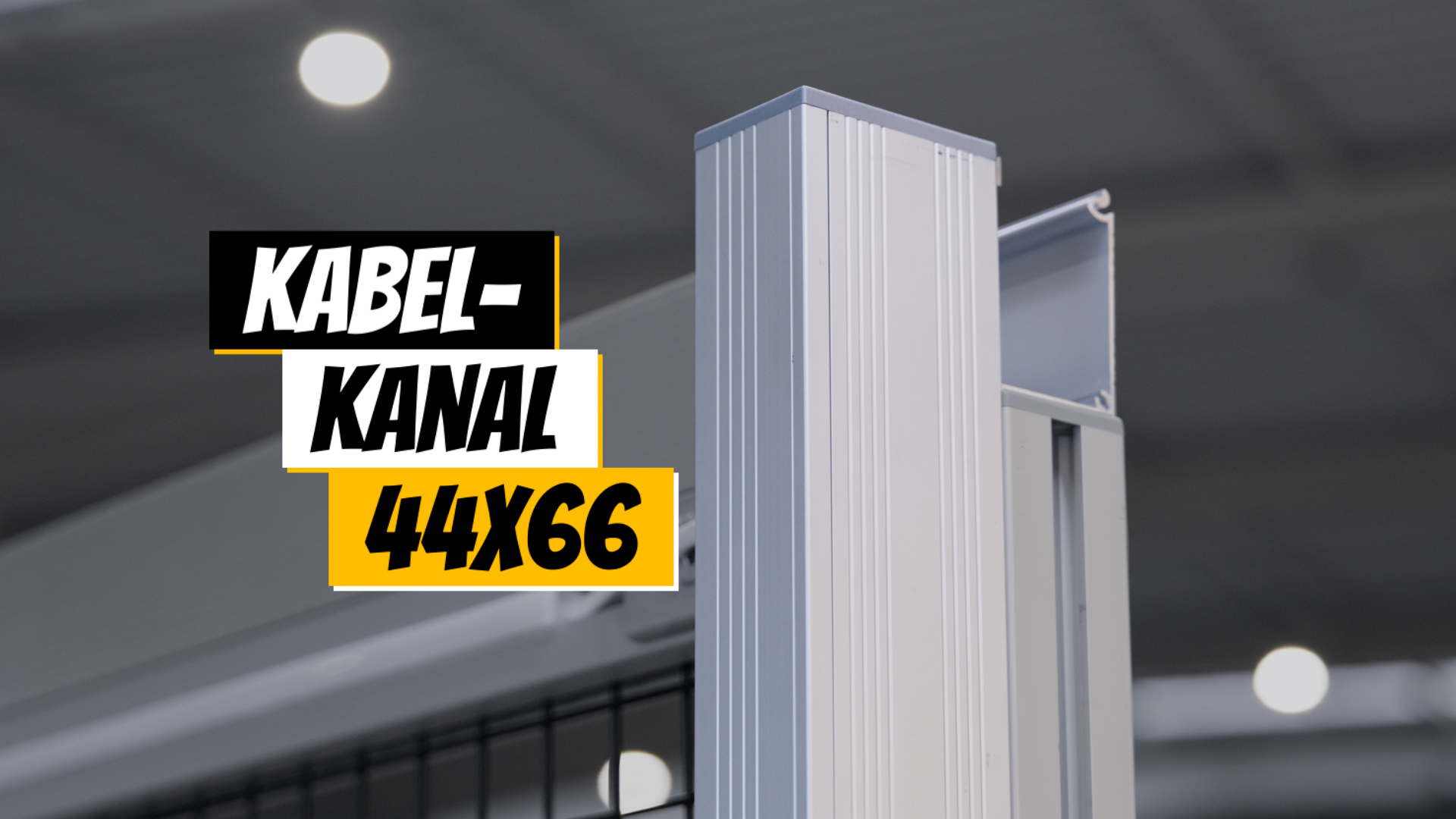 Video: Kabelkanal 44 x 66 mm