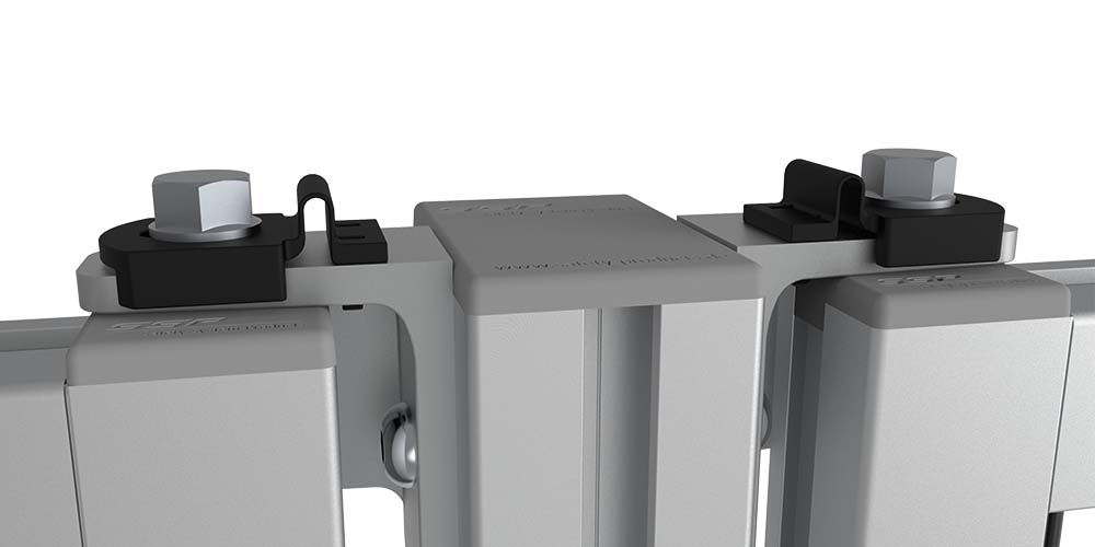 Safety Fence with quick mount on top