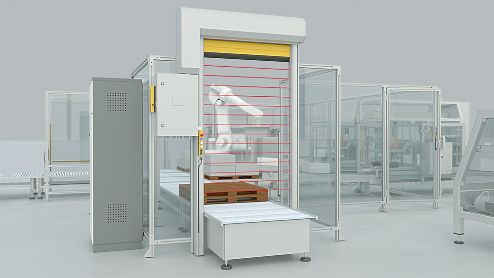 Schnelllauftore für die Verpackungsindustrie