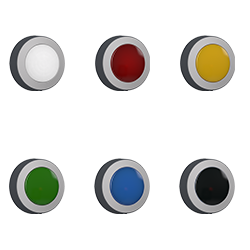 Buttons in different colors