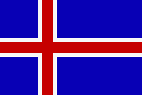 Flag Iceland